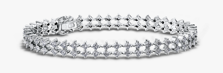 Shimansky My Girl Double Row Diamond Bracelet - Diamond Bracelet For Girl, HD Png Download