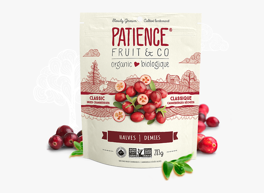 Patience Fruit & Co Cranberries Clssc Dried, HD Png Download
