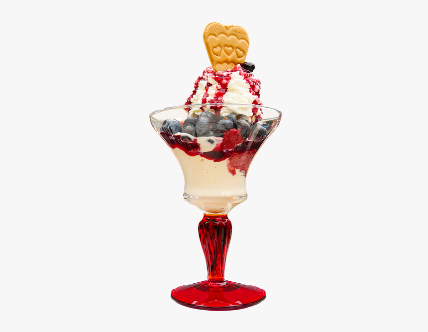 Eat, Food, Ice, Ice Cream Sundae, Sweet, Dessert - Ice Cream, HD Png Download