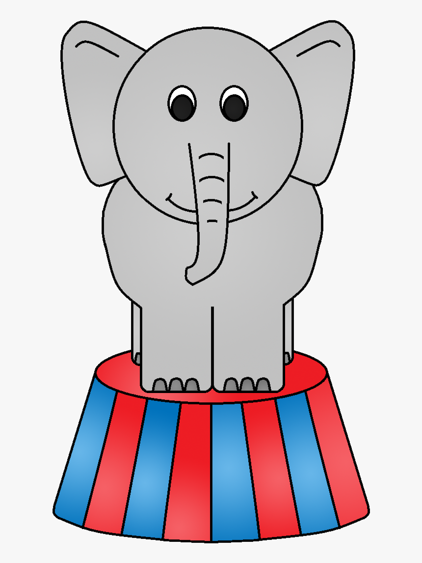 Baby - Circus Elephant Clip, HD Png Download