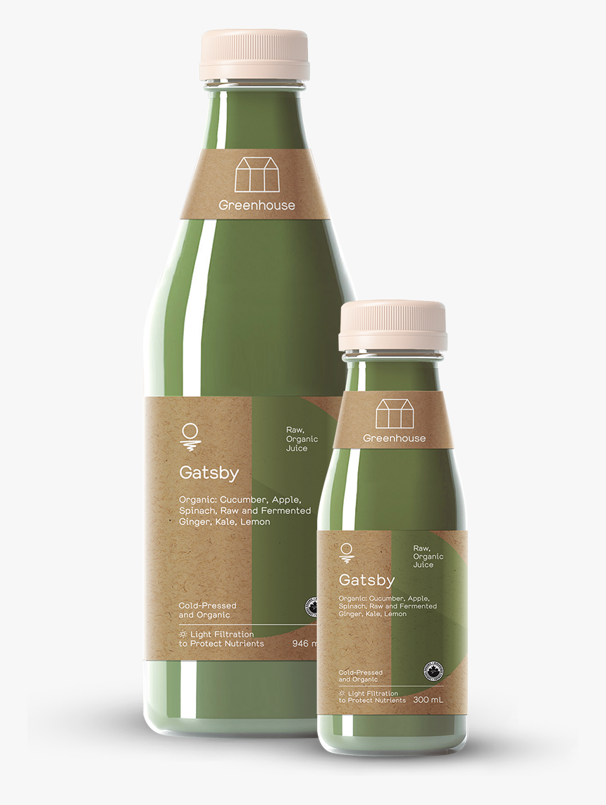 Greenhouse 2sizes Gatsby - Greenhouse Juice, HD Png Download