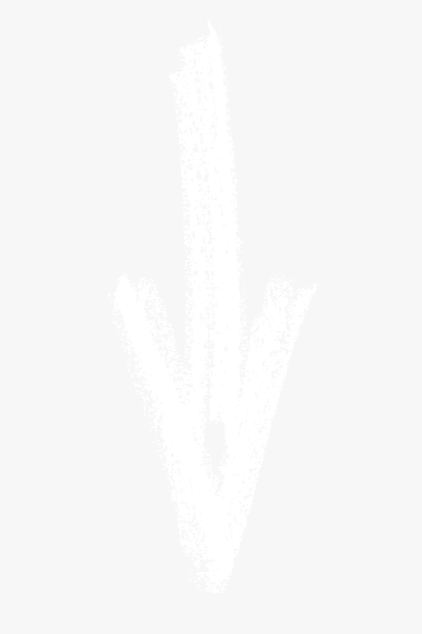 Chalk Arrow 464 Arrow Down - Darkness, HD Png Download