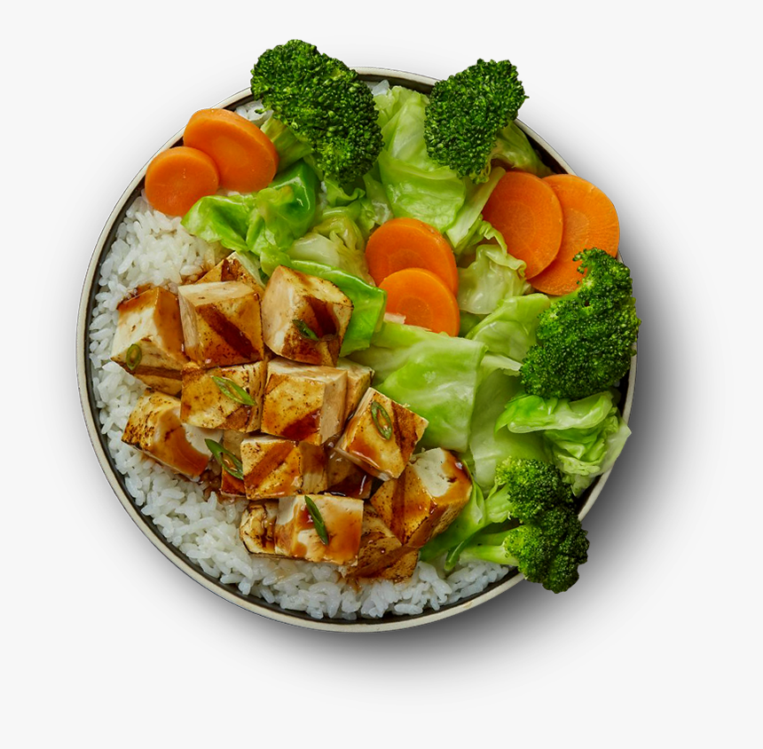 Tofu Veggie Bowl - Tofu Bowl Waba Grill, HD Png Download