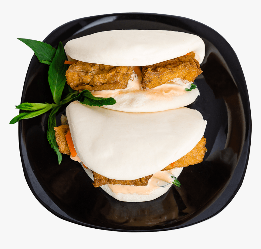 Vegetarian Tofu Bao Bun - Fast Food, HD Png Download