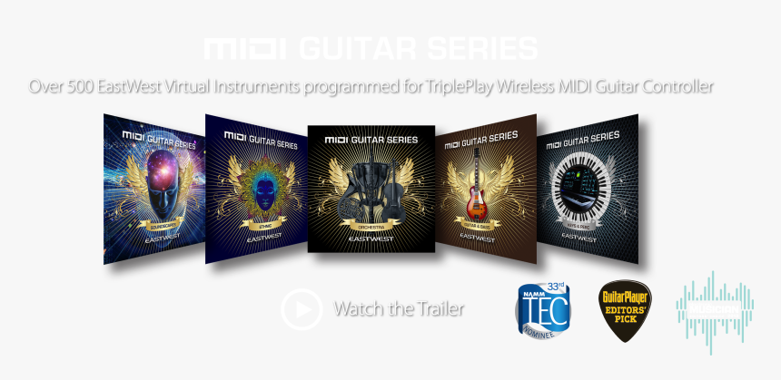 Eastwest Midi Guitar Series - Graphic Design, HD Png Download