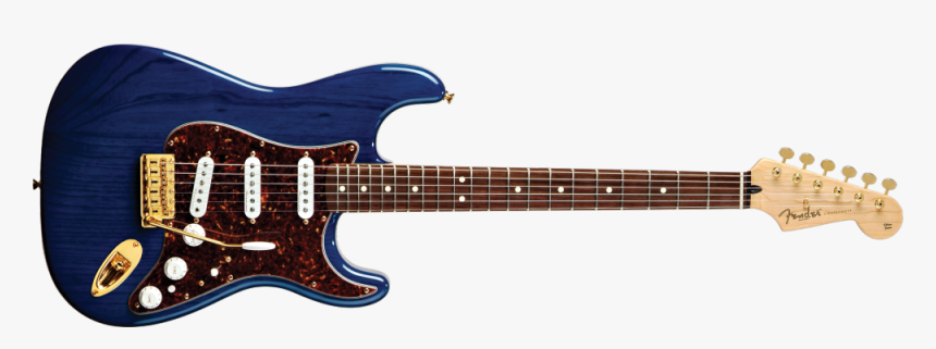 Fender Stratocaster Deluxe Blue, HD Png Download