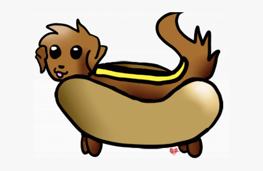 Hot Dogs Clipart Art - Cartoon Cute Food Clipart, HD Png Download