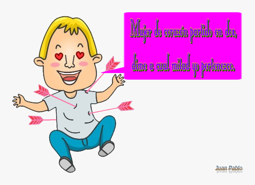 Transparent Corazon Png Transparente - Madly In Love Cartoon, Png Download