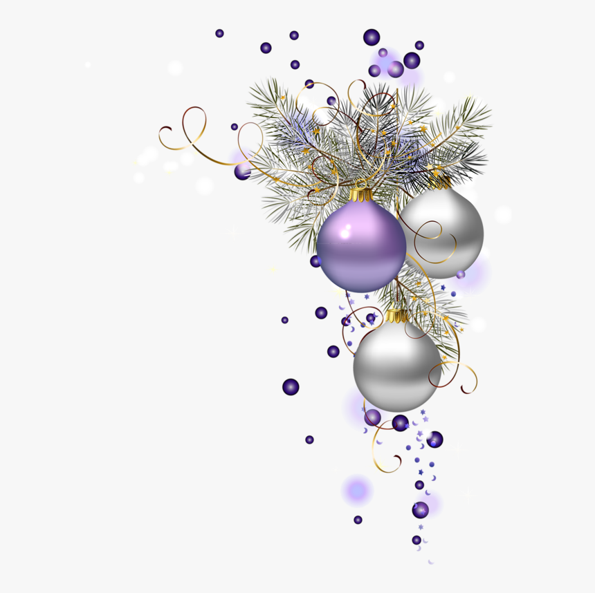 Bolas De Navidad Png, Transparent Png