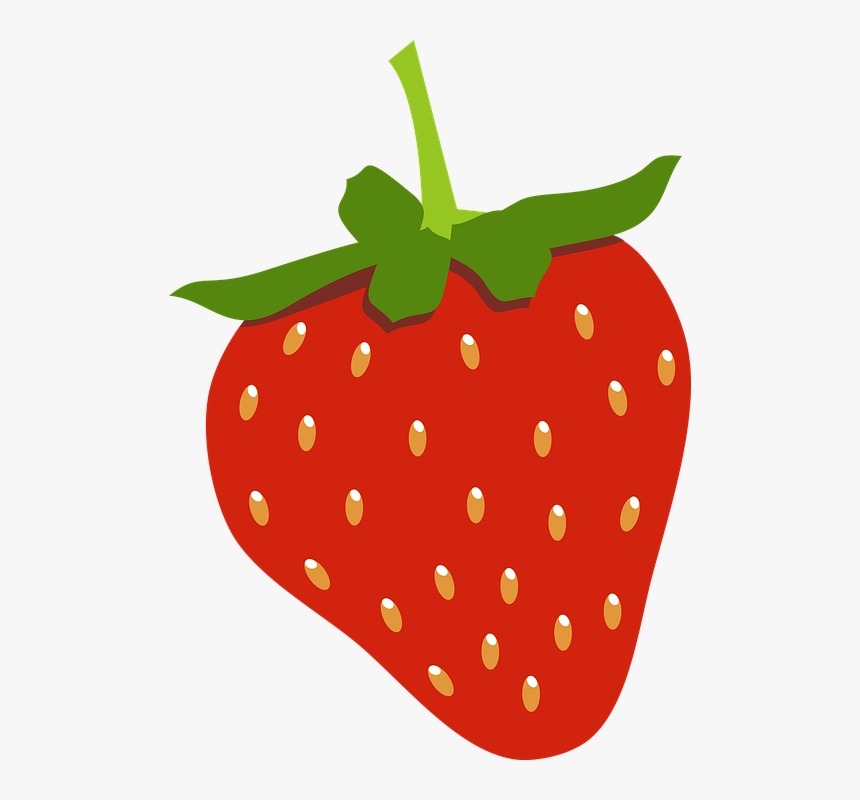 Fresa, Frutas, Los Alimentos, Saludable, Amarillo, HD Png Download