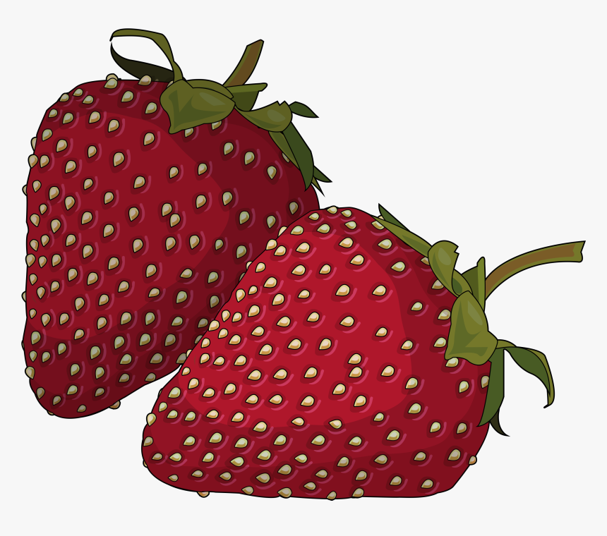 Fresas Silueta Png, Transparent Png