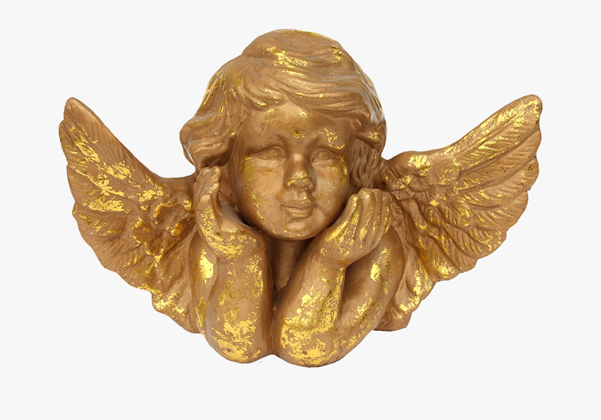 Baby Angel Png Image Background - Gold Angel Png, Transparent Png