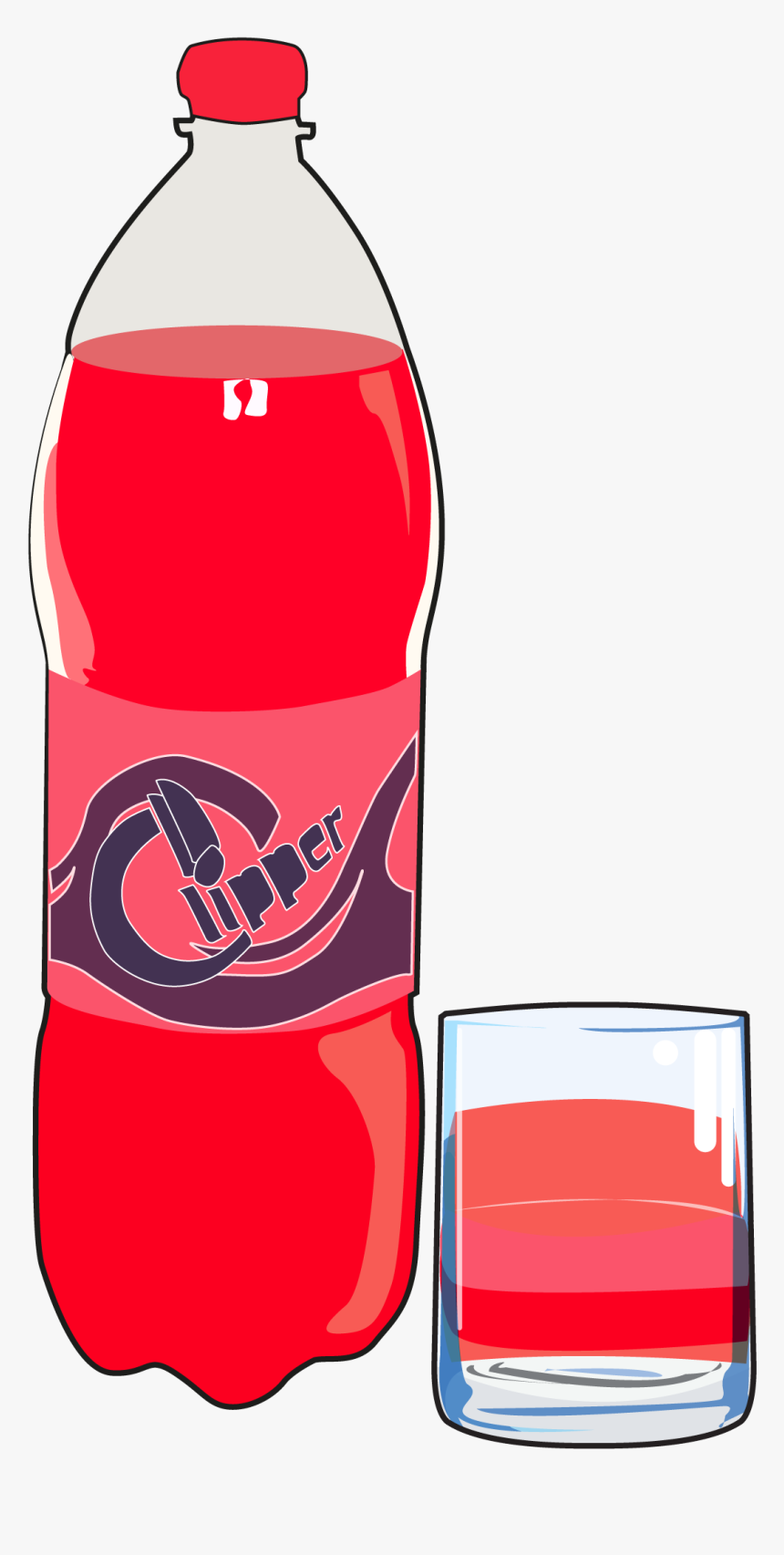 Refresco De Fresa Dibujo, HD Png Download