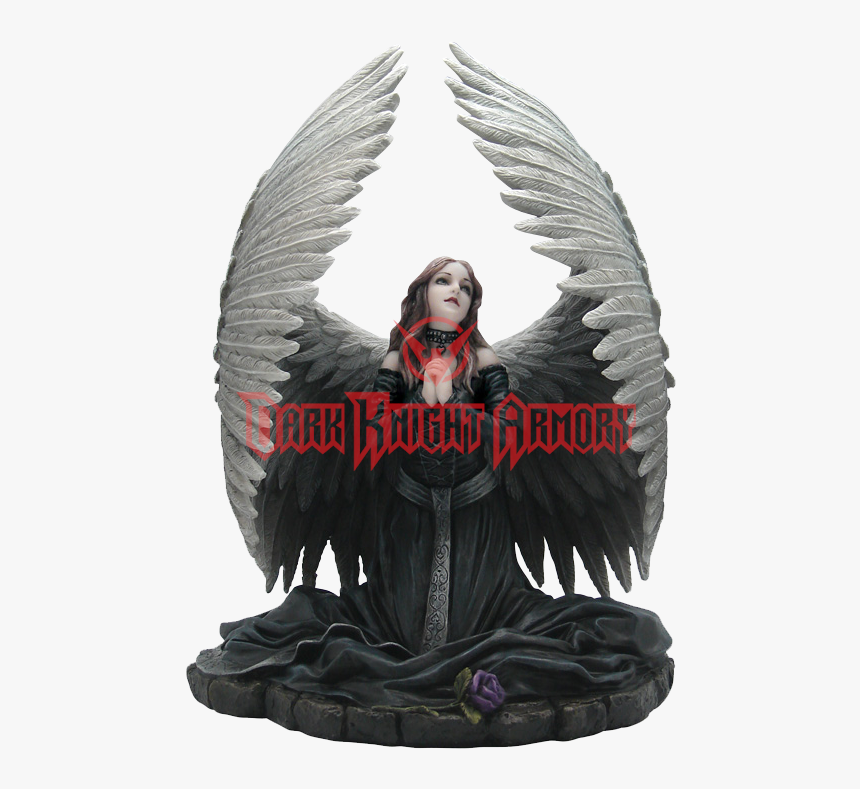 Statuary Fallen Angel Prayer - Anne Stokes Prayer For The Fallen Figurine, HD Png Download