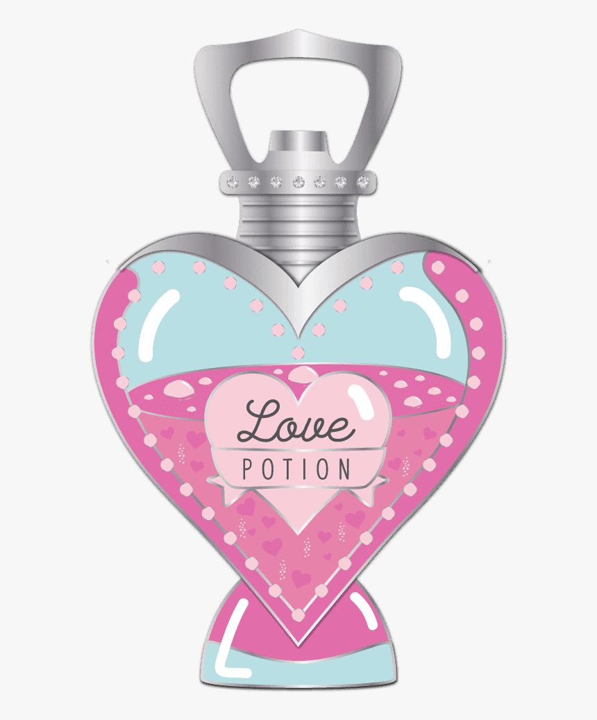 Love Potion Bottle Opener - Heart, HD Png Download