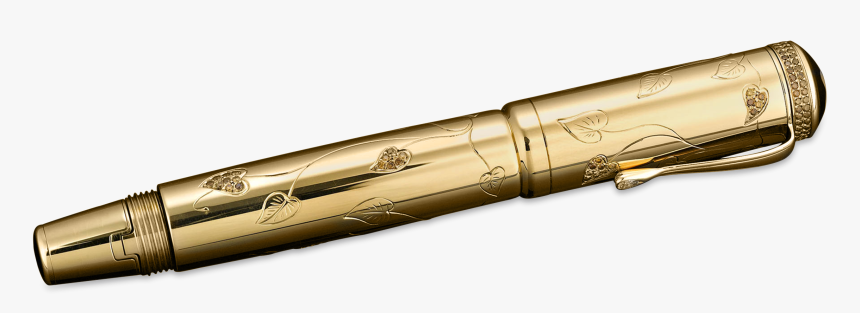 Montblanc Autumn Fountain Pen, Four Seasons Collection - Brass, HD Png Download