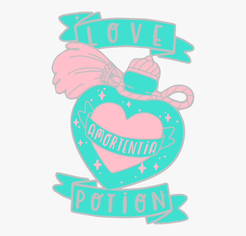 Love Potion Bottle, HD Png Download