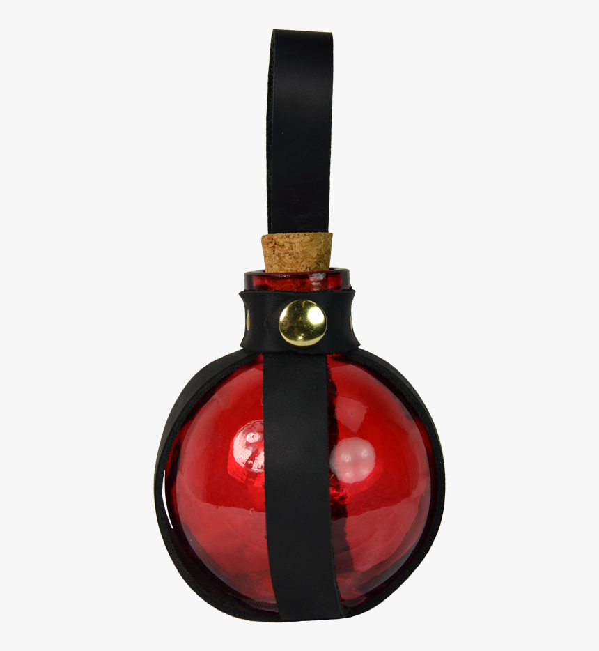 Small Round Glass Bottle - Bottle, HD Png Download