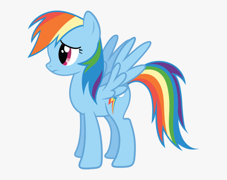 Mlp Rainbow Dash Png, Transparent Png