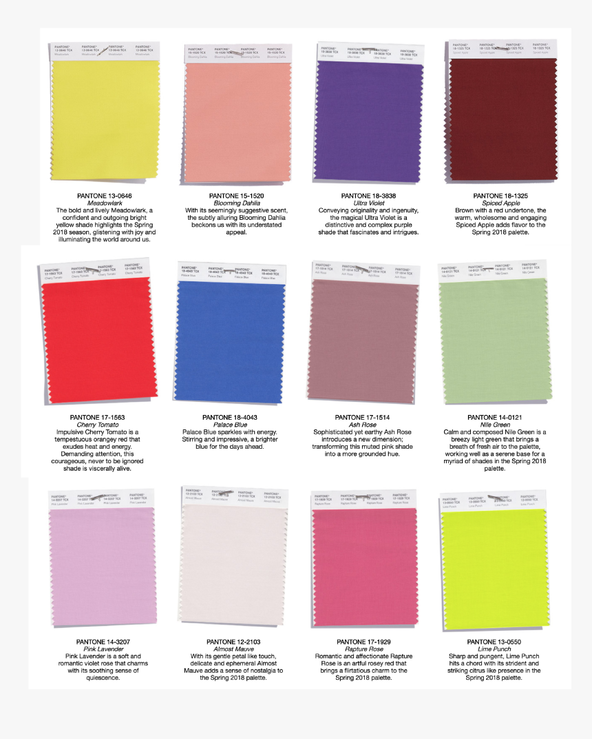 Fashion 2018 Spring Colors Match, HD Png Download