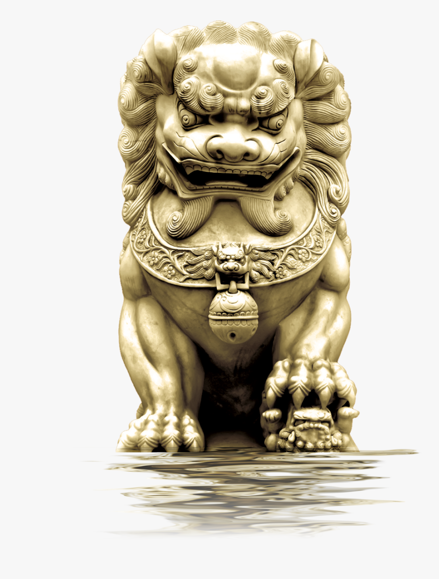 Lions Vector Guardian Chinese - Chinese Guardian Lion Png, Transparent Png