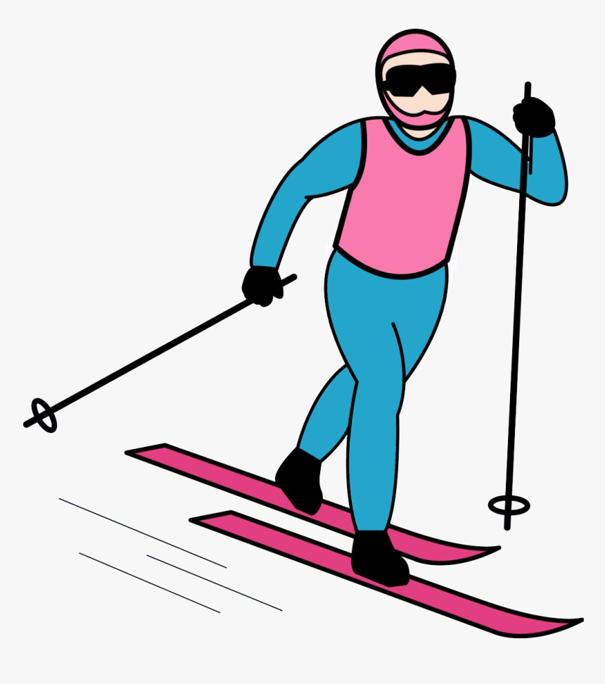 Skiing Png Photo - Clip Art Skiing, Transparent Png