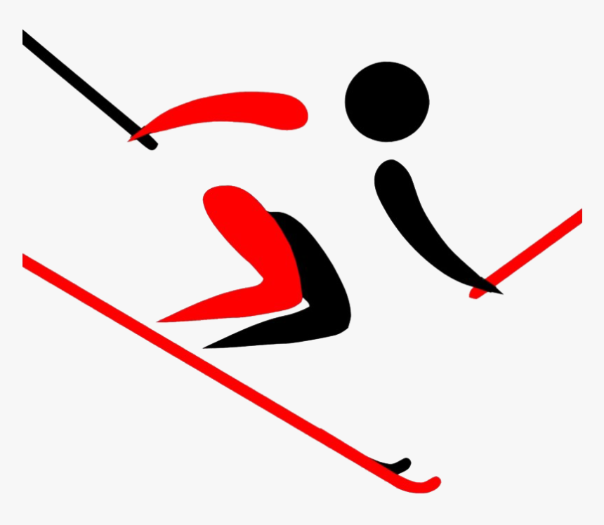Skiing Png Free Pic - Freestyle Skiing Olympic Symbol, Transparent Png
