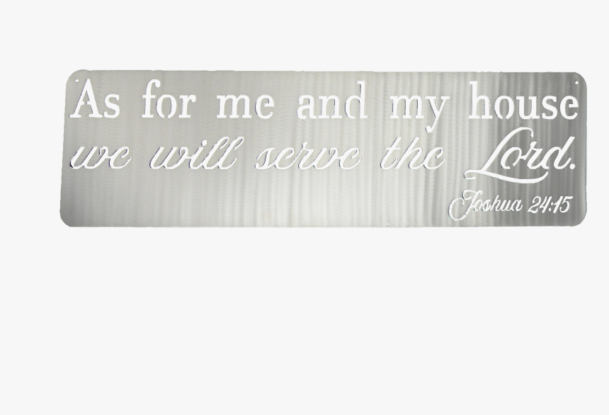 Custom / Personalized Metal Sign - Handwriting, HD Png Download