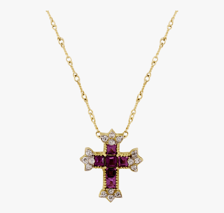 Transparent Cross Necklace Png - Locket, Png Download