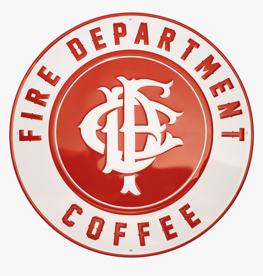 Fdc Metal Sign 
 Class Lazyload Lazyload Fade In Cloudzoom - Fire Dept Coffee Logo, HD Png Download