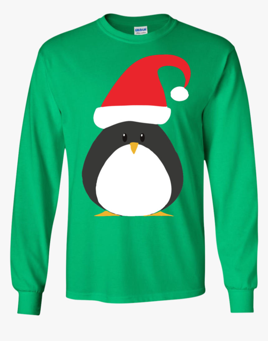Slurp Christmas Penguin Ls Tshirt Black S 
 Class Lazyload - T-shirt, HD Png Download