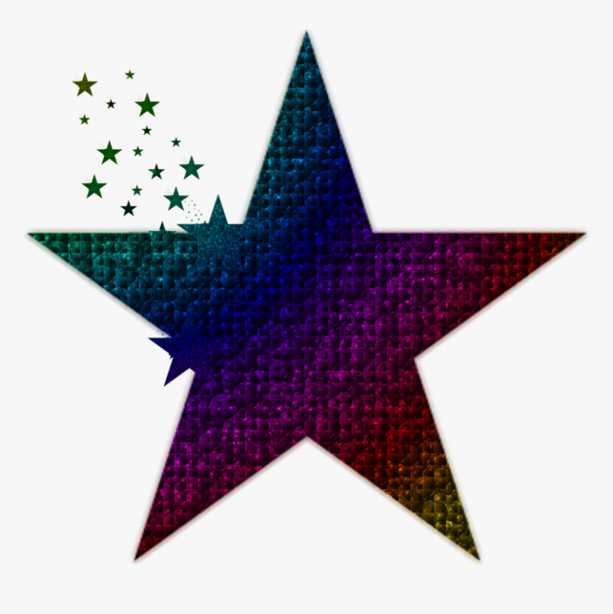 Transparent Estrelas Png - Five Pointed Star Transparent, Png Download
