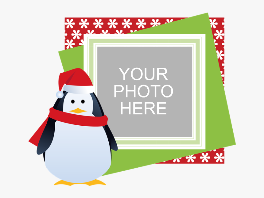 Personalized Christmas Banner - Penguin Christmas Clip Art, HD Png Download