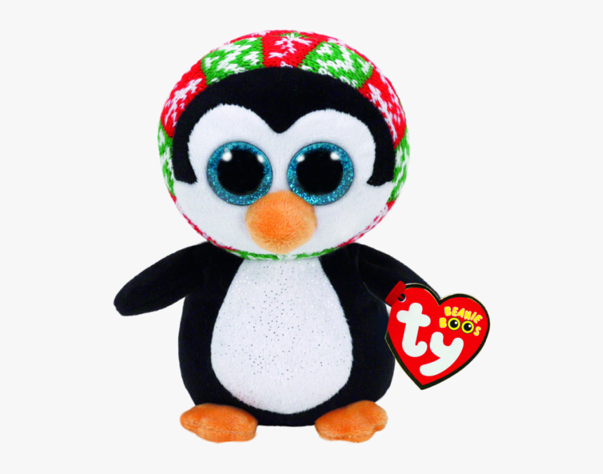 Penelope Xmas Penguin - Beanie Boo Heather, HD Png Download