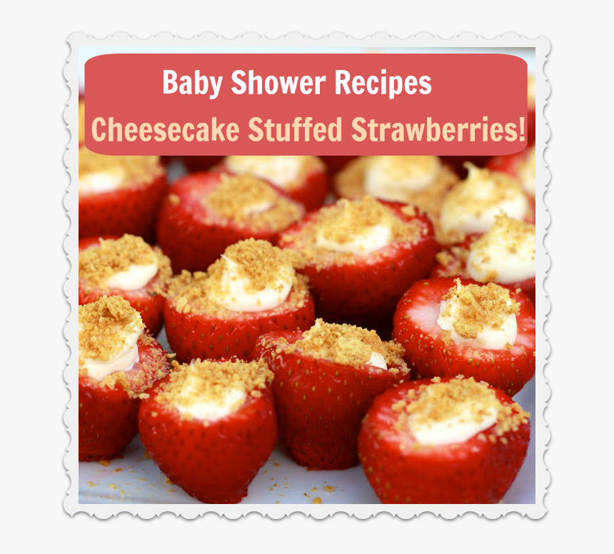 Jordgubbar Fyllda Med Cheesecake, HD Png Download