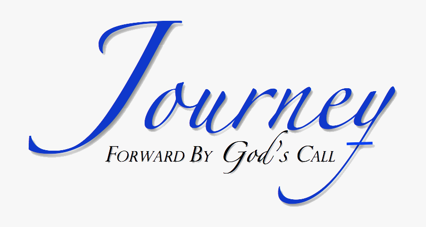 Vision Journey 6-blue With Shadow Transp - Calligraphy, HD Png Download