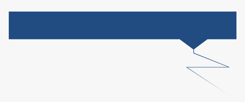 Blue Bar With Arrow And Squiggle - Colorfulness, HD Png Download