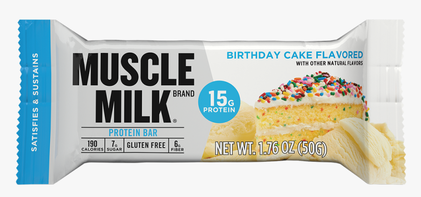 Cytosport Protein Bar Birthday Cake - Muscle Milk Lemon Bliss, HD Png Download