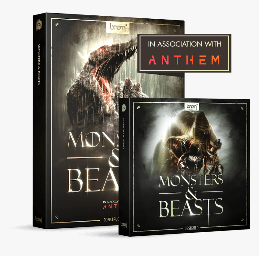 Monsters & Beasts Boom Library Sound Effects Creatures - Boom Library Monsters Beasts Bundle, HD Png Download