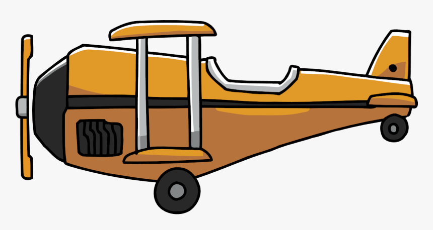 Biplane - Scribblenauts Biplane, HD Png Download