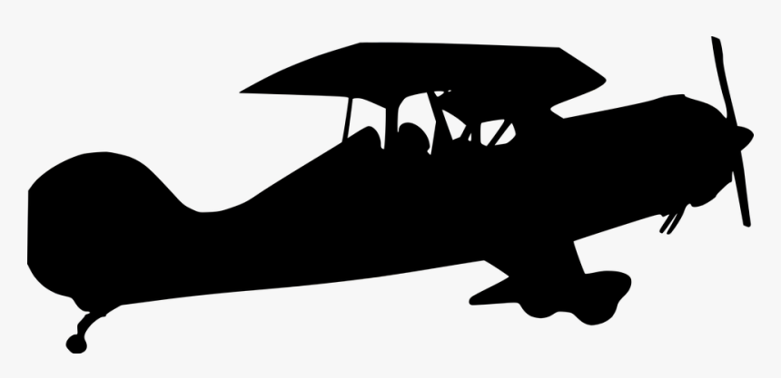 Transport, Aircraft, Biplane, Flight, Aerodrome, Wings - Illustration, HD Png Download