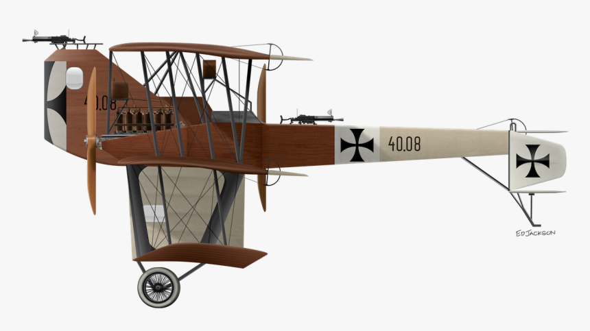 Profile View - Lloyd 40.08 Luftkreuzer, HD Png Download