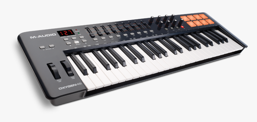Oxygen49 Main - M Audio Oxygen 49 New, HD Png Download