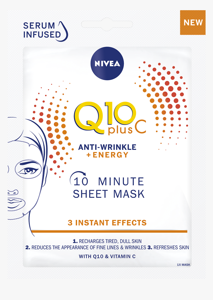 Nivea Q10 Anti Wrinkle Mask, HD Png Download