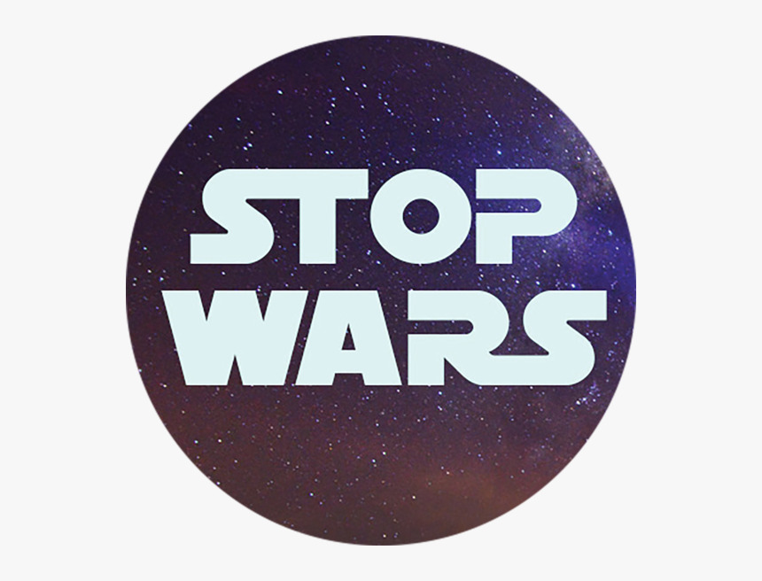 Stop Wars Button - Circle, HD Png Download