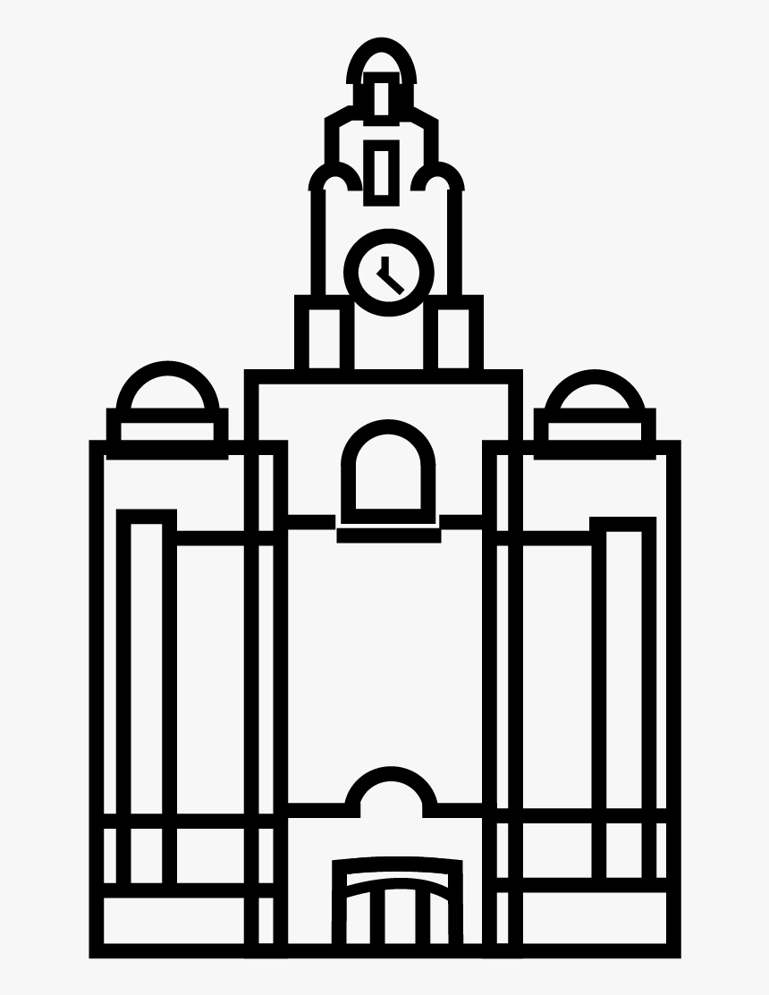 Liverpool Liver Building Liver Building Line Drawing Hd Png Download Transparent Png Image Pngitem