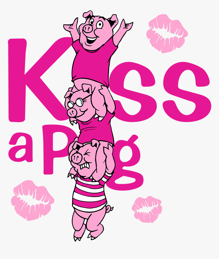 Kiss A Pig @ Md State Bbq Bash The Boys And Girls Clubs - Kiss A Pig, HD Png Download