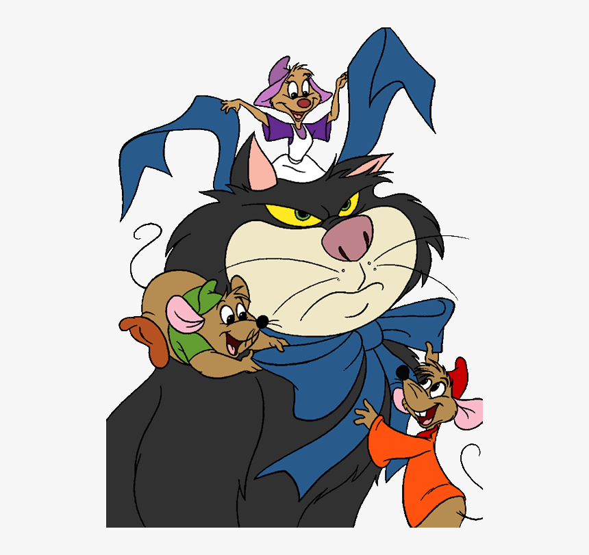 Transparent Mice Png - Cinderella Lucifer And Mice, Png Download