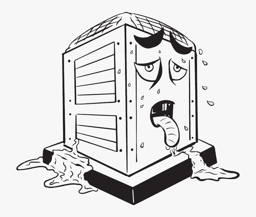 Hvac Replacement - Sick Air Conditioning, HD Png Download