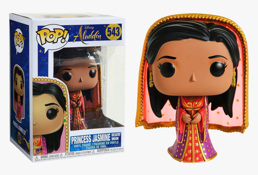 Aladdin - Funko Pop Aladdin Jasmine, HD Png Download